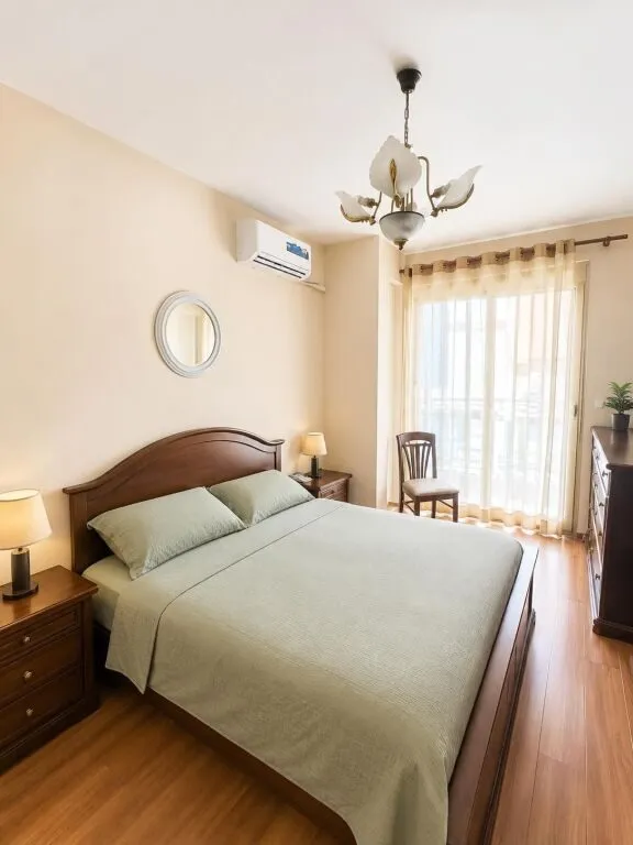 Apartament 2+1 me qera në Hipoteka, Tiranë, 95 m². Foto 1 nga 5