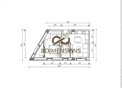 Appartamento 1+1 in vendita ad Ali Demi, Tirana, 65 m². Foto 4 di 6