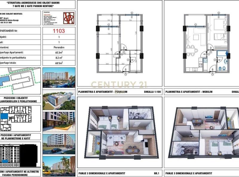Appartamento in vendita a VM Resort & SPA, Durazzo, 69 m²