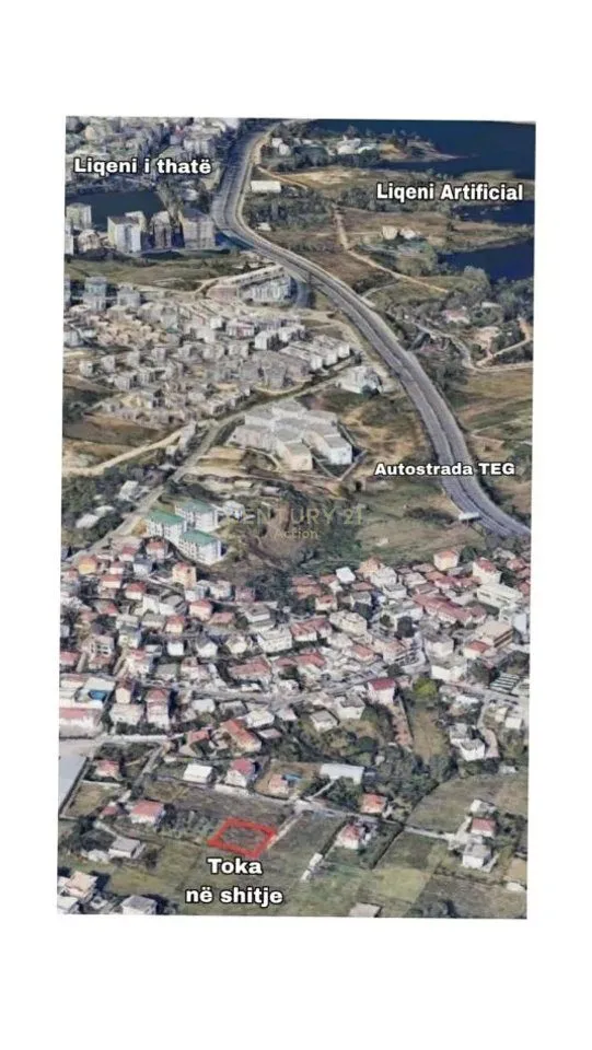 Tokë në shitje në Sauk i Vjetër, Tiranë, 600 m². Foto 1 nga 4