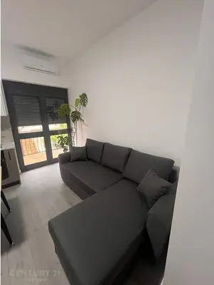 Apartament 1+1 me qera në Brryli, Tiranë, 50 m². Foto 1 nga 9