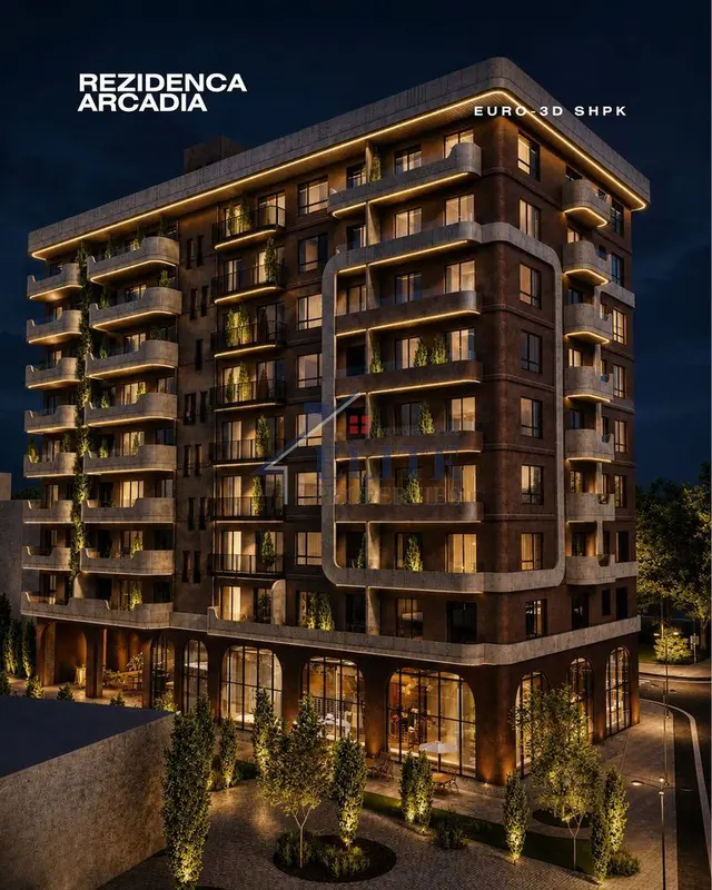 Apartament 2+1 në shitje në Arcadia Residence, Tiranë, 111 m²