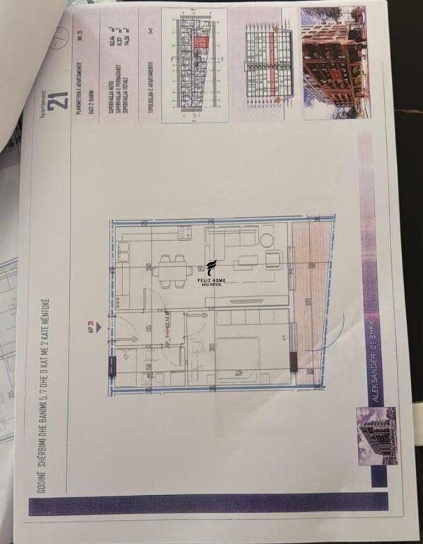 Appartamento 1+1 in vendita a Kodër-Kamëz, Kamza, 74 m²
