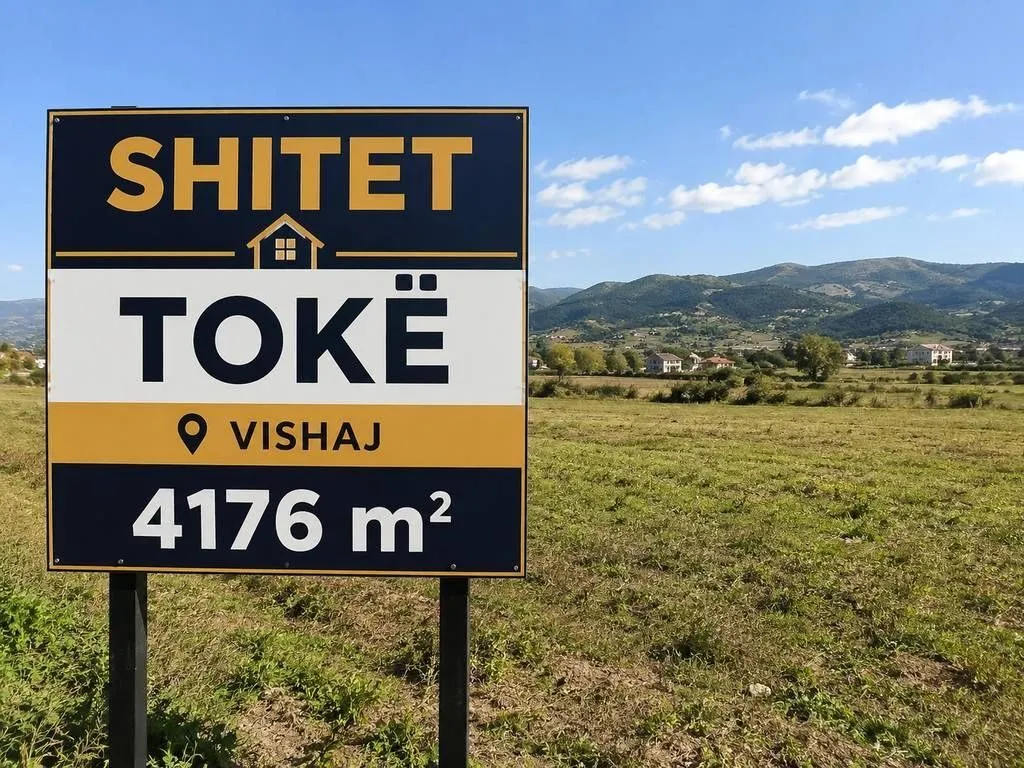 Terreno in vendita a Vishaj, Tirana, 4.176 m². Foto 1 di 1