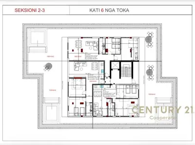 Penthouse 2+1 for sale in Radhimë, Vlorë, 320 m². Photo 2 of 6