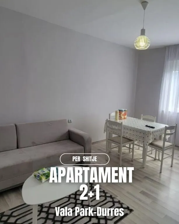 Apartment 2+1 for sale in Vala Park, Durrës, 73 m². Photo 1 of 7