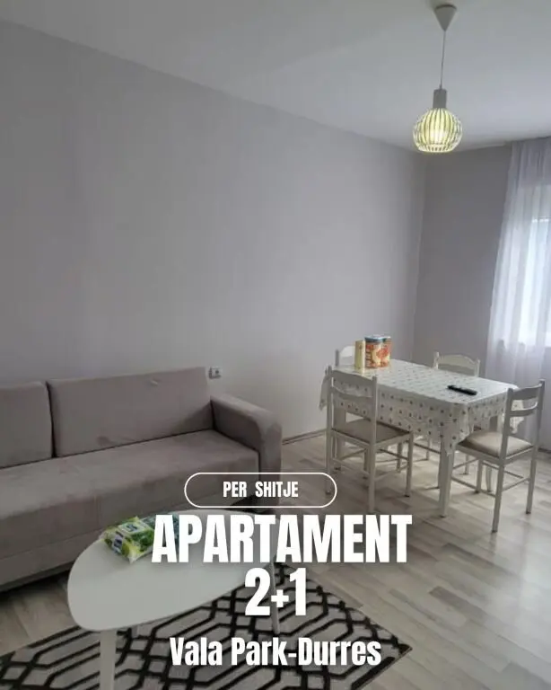 Appartamento 2+1 in vendita a Vala Park, Durazzo, 73 m²