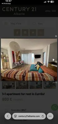 Appartamento 1+1 in affitto a Currila, Durazzo, 80 m². Foto 5 di 9