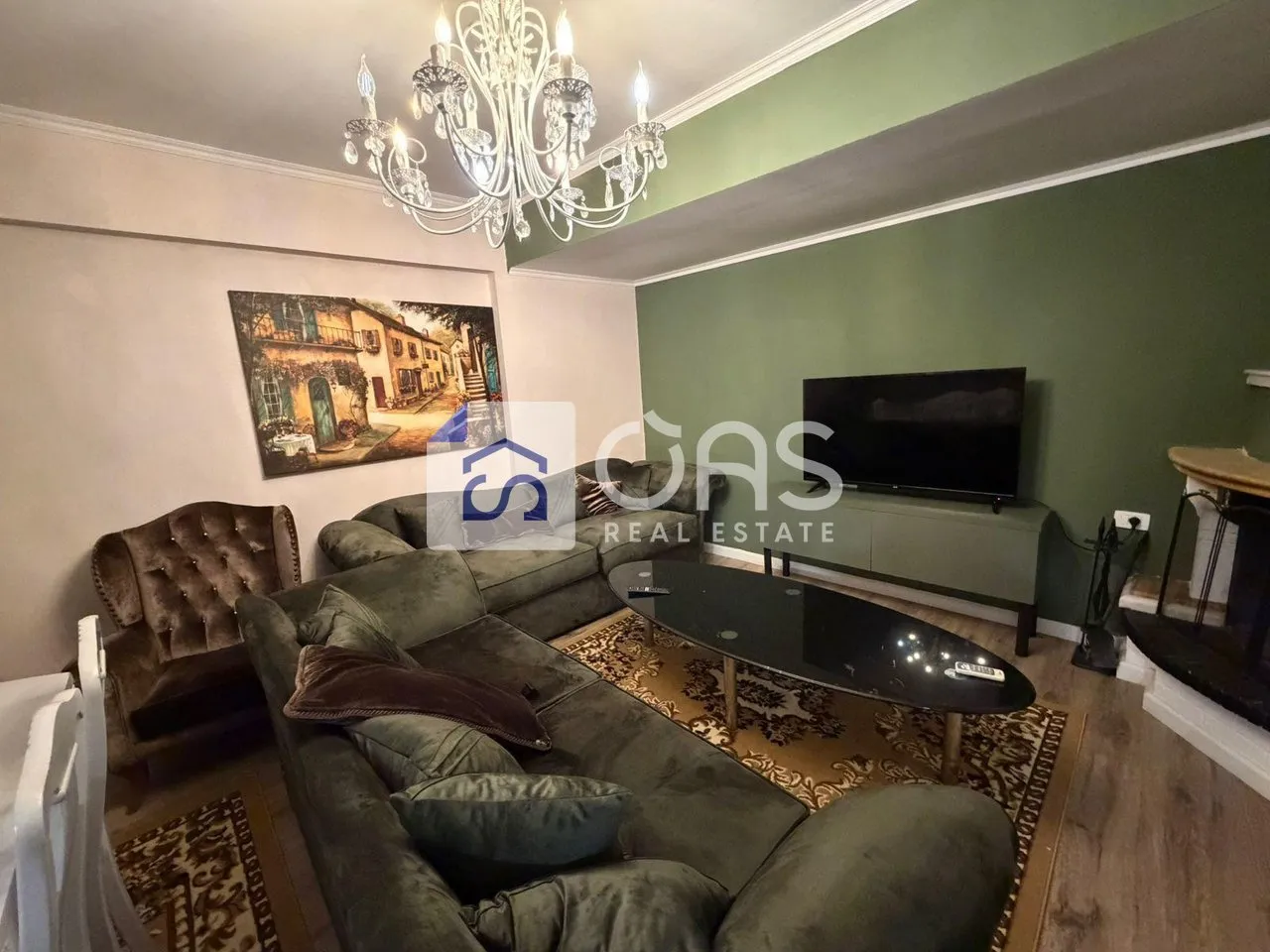 Apartament 1+1 me qera në Tiranë, 65 m². Foto 1 nga 9