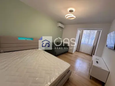 Apartament 1+1 me qera në Ali dem, Tiranë, 55 m². Foto 1 nga 8