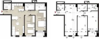 Apartament 2+1 në shitje në Porcelan, Tiranë, 115 m². Foto 3 nga 3