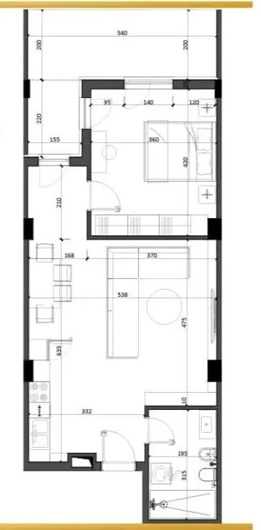 Apartament 1+1 në shitje në Bathore, Kamëz, 88 m². Foto 1 nga 1