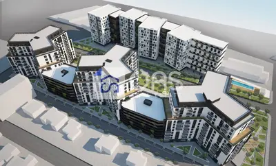 Apartament 1+1 në shitje në Ish Fusha e Aviacionit, Tiranë, 79 m². Foto 1 nga 3