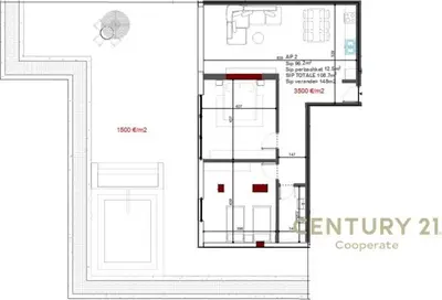 Penthouse 2+1 for sale in Radhimë, Vlorë, 257 m². Photo 4 of 6