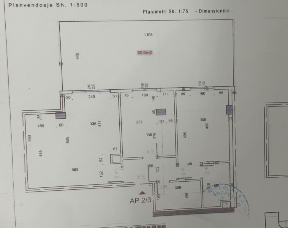 Zyrë me qera në Zogu i Zi, Tiranë, 160 m². Foto 2 nga 3