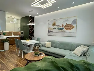Apartament 1+1 me qera në Square 21, Tiranë, 77 m². Foto 5 nga 12