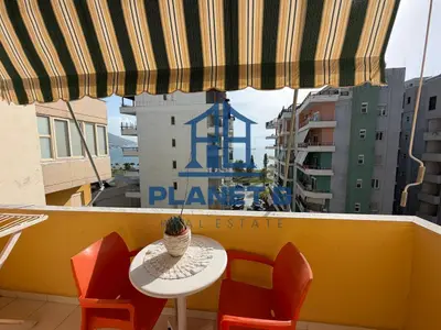 Apartament 1+1 me qera në Lungomare, Vlorë, 55 m². Foto 1 nga 9