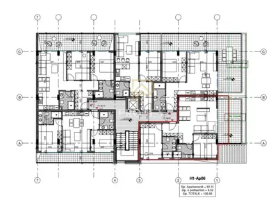 Appartamento 2+1 in vendita a Gjiri i Lalzit, Durazzo, 101 m². Foto 3 di 3