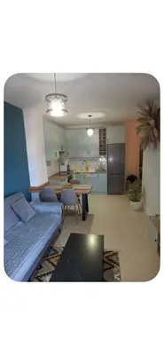 Apartament 1+1 me qera në Tregu Fshatar, Durrës, 60 m². Foto 1 nga 5