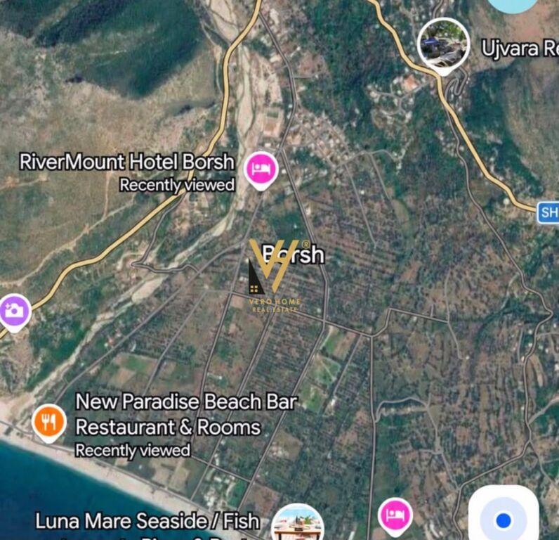 Tokë në shitje në Borsh, Vlorë, 900 m²