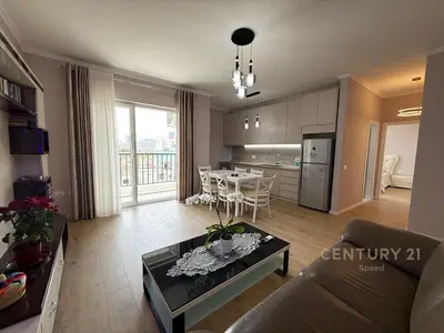 Apartament 1+1 me qera në Rruga Siri Kodra, Tiranë, 74 m². Foto 2 nga 6