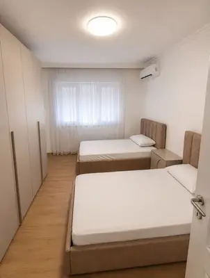 Apartament 2+1 me qera në 9 Kateshet Stacion Urbani, Tiranë, 100 m². Foto 5 nga 7