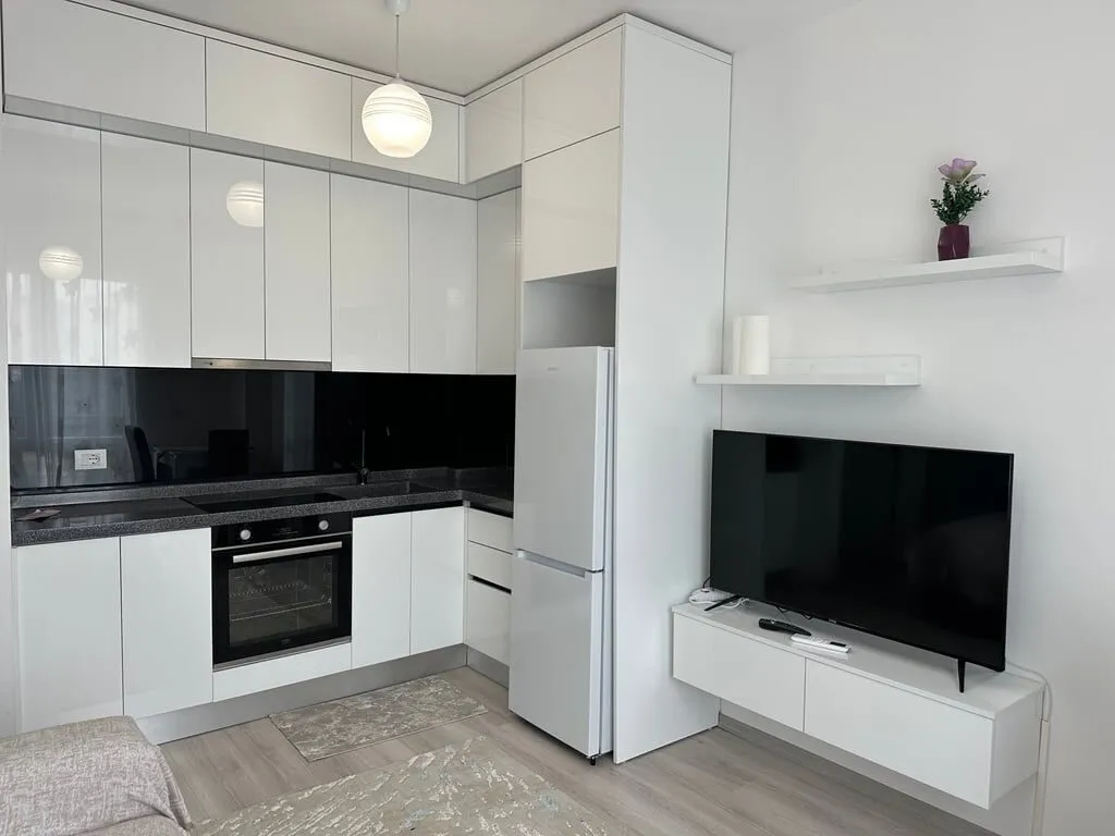 Appartamento 1+1 in affitto a Xhamlliku, Tirana, 55 m². Foto 1 di 3