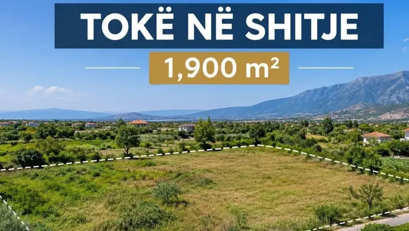 Land for sale in Linzë, Tirana, 1,900 m²
