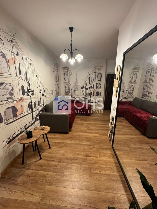 Apartament 1+1 me qera në 21 Dhjetori, Tiranë, 60 m²