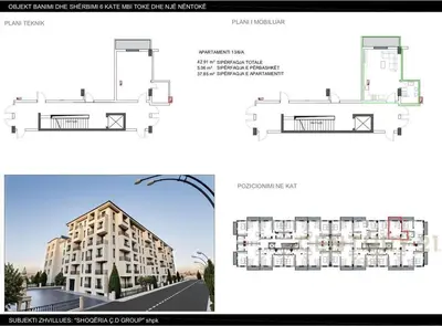 Studio for sale in Golem, Kavajë , Albania, Durres, Golem, 43 m². Photo 4 of 12