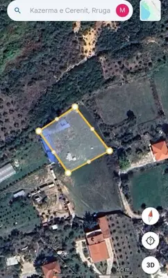Tokë në shitje në Rruga e Rexhekrit, Tiranë, 3 100 m². Foto 1 nga 3