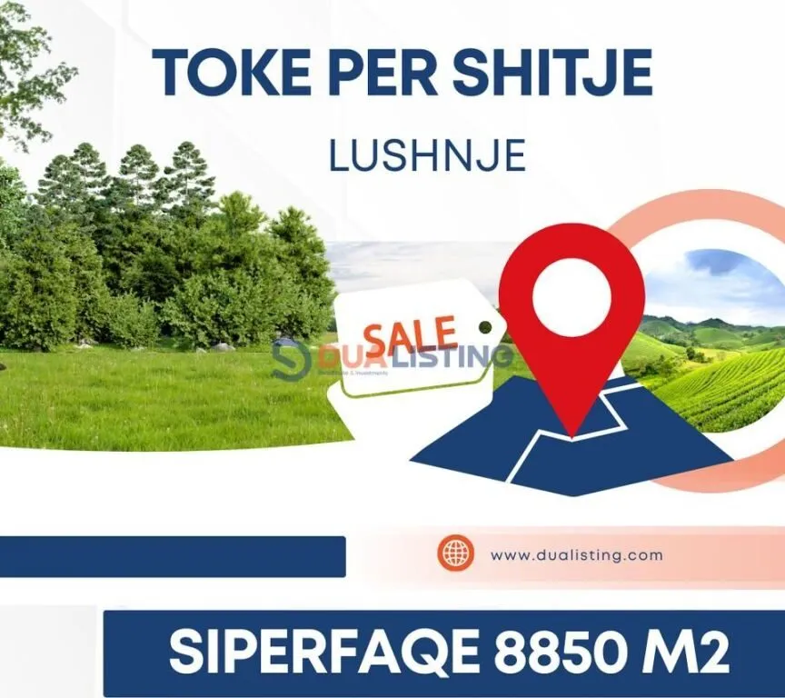 Tokë në shitje në Shtëpia Muze Kongresi i Lushnjës, Lushnjë, 8 850 m². Foto 1 nga 1