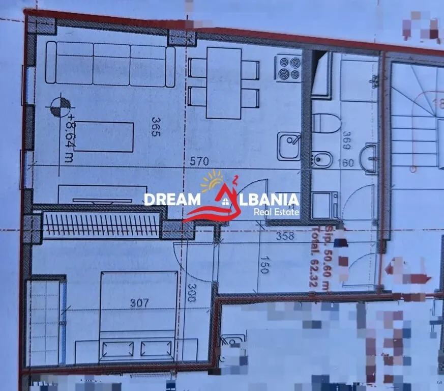 Appartamento 1+1 in vendita a Rruga e Elbasanit, Tirana, 62 m². Foto 1 di 5