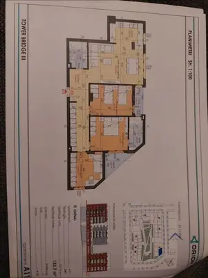 Apartament 3+1 në shitje në Rruga Belul Hatibi, Tiranë, 133 m². Foto 2 nga 12