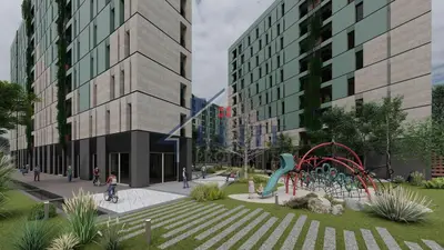 Apartament 1+1 në shitje në Riverpark Residence, Tiranë, 84 m². Foto 1 nga 4