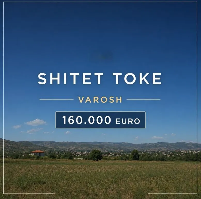 Land for sale in Ndroq, Tirana, 2,400 m². Photo 1 of 1