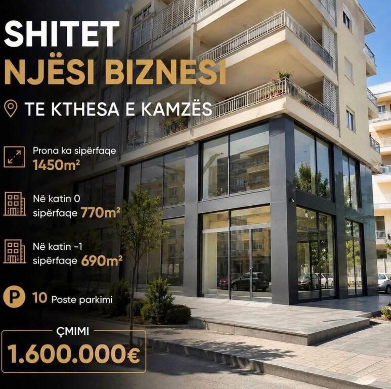 Locale commerciale in vendita a Kthesa e Kamzës, Tirana, 1.460 m²