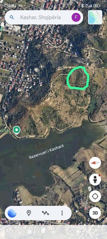 Tokë në shitje në Rezervuari i Kasharit, Tiranë, 4 800 m². Foto 5 nga 5