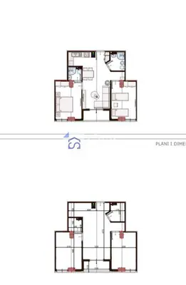 Apartament 2+1 në shitje në Bulevardi i Ri, Tiranë, 84 m². Foto 5 nga 5