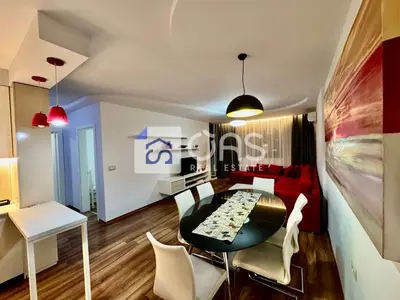 Apartament 1+1 me qera në Komuna e Parisit, Tiranë, 68 m². Foto 4 nga 9