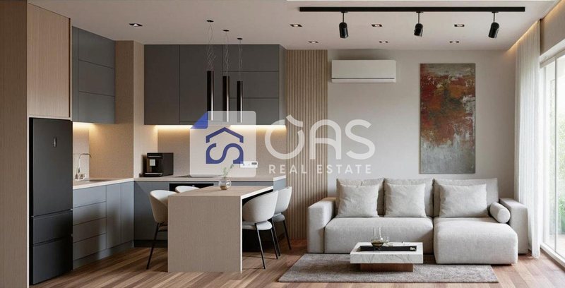 Appartamento 1+1 in affitto a Ali Dem, Tirana, 58 m²
