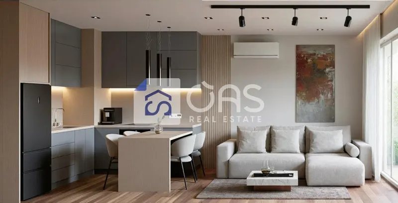 Appartamento 1+1 in affitto ad Ali Dem, Tirana, 58 m²