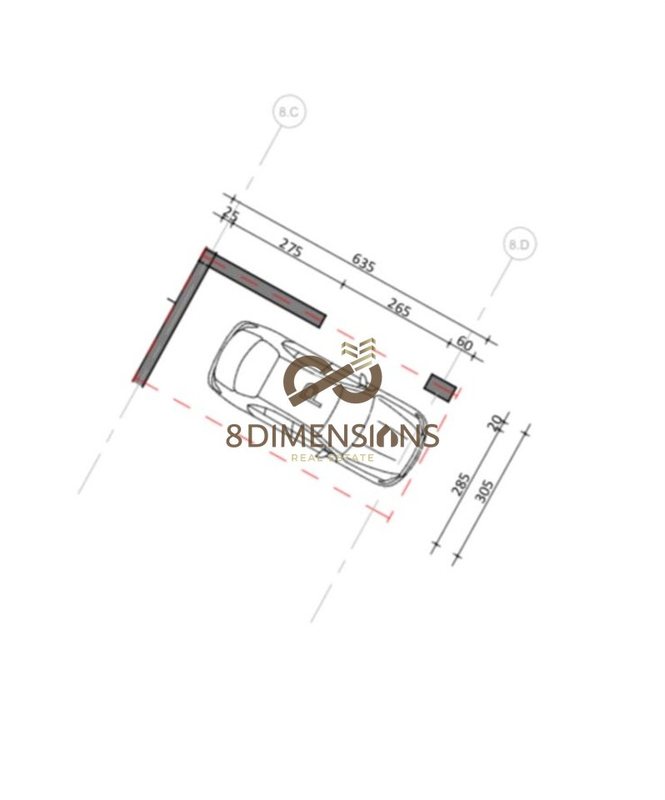 Posto auto in vendita a Fresku, Tirana, 35 m²
