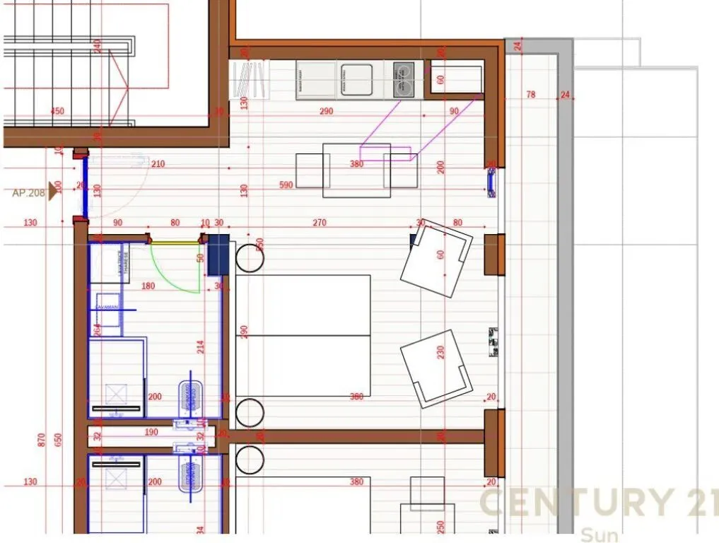 Garsoniere në shitje në Rruga e Peste, Sarandë, 44 m². Foto 1 nga 2
