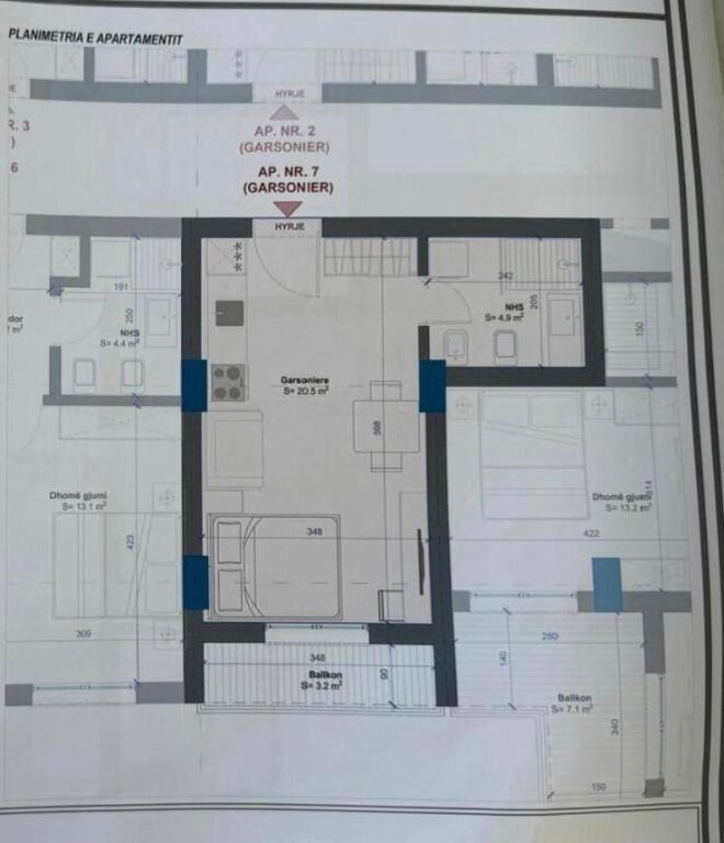 Garsoniere në shitje në Kavajë, 42 m²