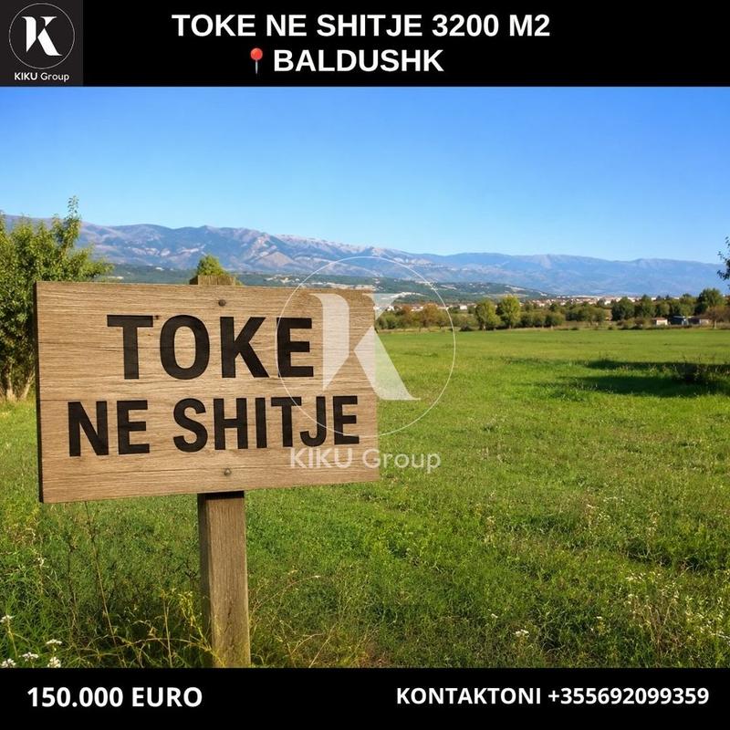 Terreno in vendita a Baldushk, Tirana, 3.200 m²