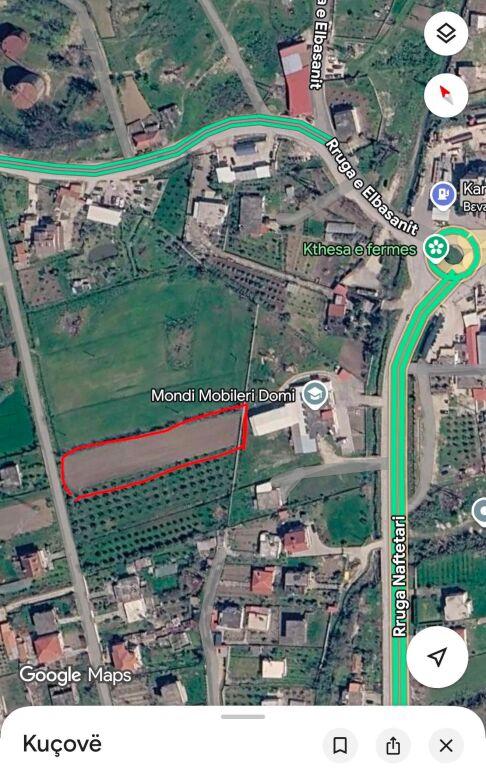 Tokë në shitje në Kuçovë, Berat, 2 000 m²