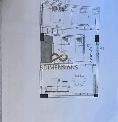 Apartament 2+1 në shitje në Paskuqan, Kamëz, 74 m². Foto 2 nga 2
