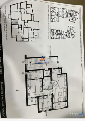 Appartamento 2+1 in vendita a Kinostudio, Tirana, 110 m². Foto 10 di 11