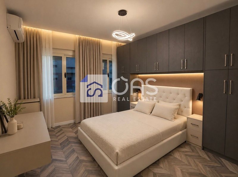 Apartament 1+1 me qera në Komuna e Parisit, Tiranë, 65 m²